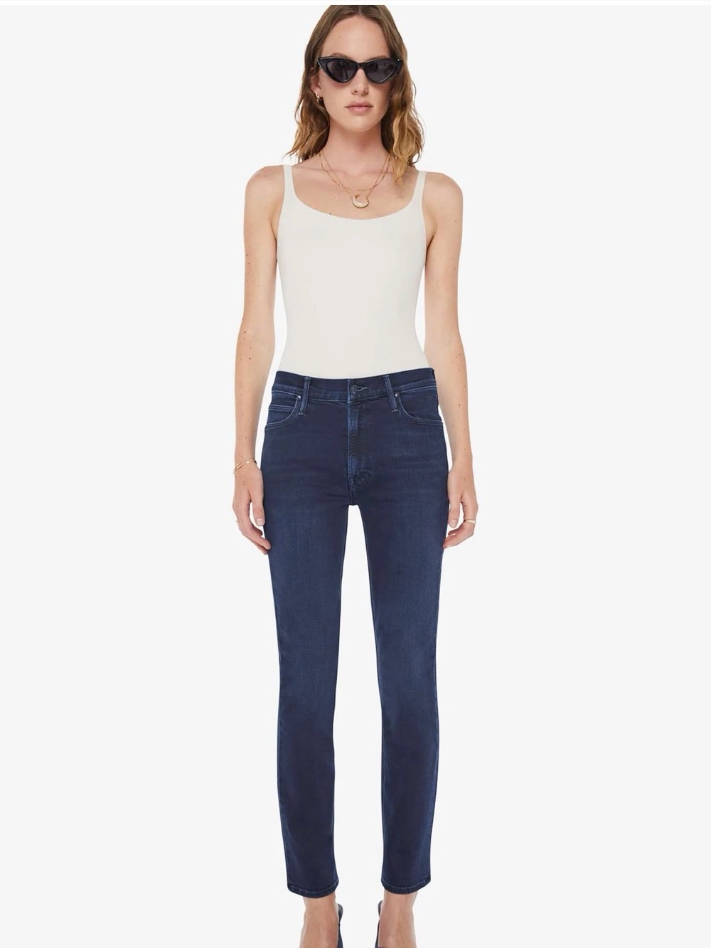 MOTHER Dazzler Ankle Jeans